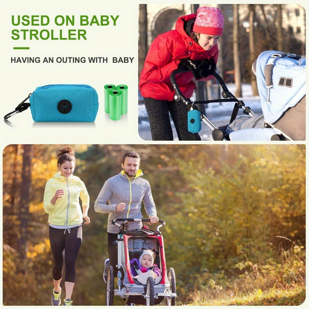 Diaper Bag Dispenser Set with 135 Diaper Disposal Bags