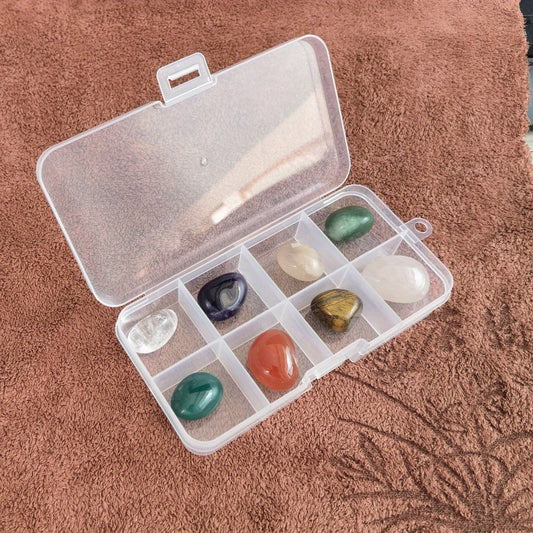 8pcs Raw Agate Crystal Gravel Flowerpot Decoration Stones