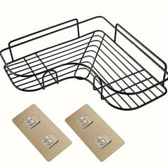 Triangle Shower Caddy Rack Wall Mounted Bathroom Kitchen Storage