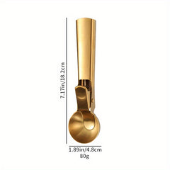 Stainless Steel Ice Cream Spoon for Perfectly Scooped Ice Balls