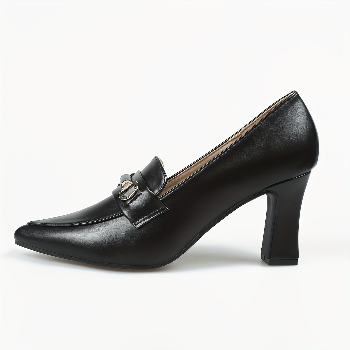 Women's Pointed Toe Court Pumps High Heels Office Work Dress Shoes