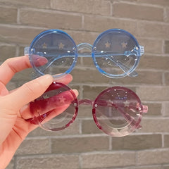 Cartoon Smile Face Round Sunglasses for Kids