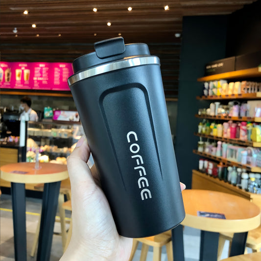 510ml Stainless Steel Coffee Tumbler with Lid