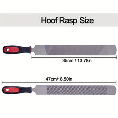 Horseshoe File Hoof Trimming and Cleaning Tool