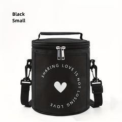 OXFORD Cylinder Lunch Bag Insulated for Travel and Work