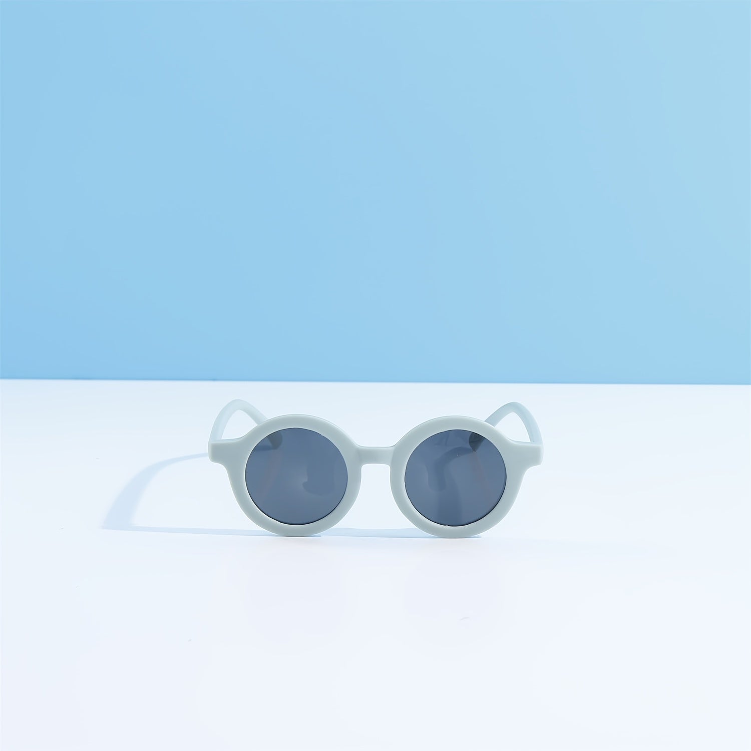 Girls Casual Polarized Sunglasses Vintage Round Frame UV Protection