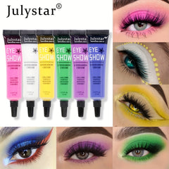 6 Colors Eyeshadow Cream Waterproof Long Lasting Liquid Eyeshadow