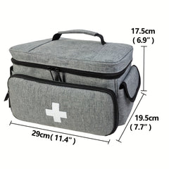First Aid Storage Bag Empty Organizer For Emergency Home Office Car Travel