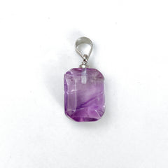 Random Amethyst Natural Gem Healing Crystal for DIY Pendant Necklaces