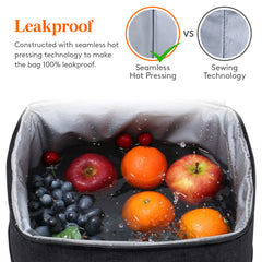 Large Insulated Cooler Backpack Bag Leakproof Portable Fridge Soft Food Cooler B