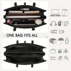 IGOLUMON Laptop Bag Waterproof Work Shoulder Bag