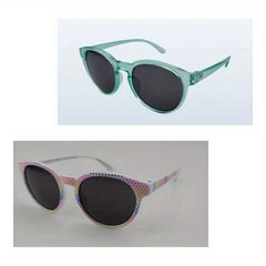 2 pairs Children's UV Protection Sunglasses with Zipper Box