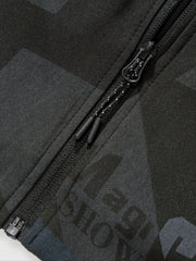 Men's Camo Winter Jacket Zipper Hooded Windproof Sporty Coat