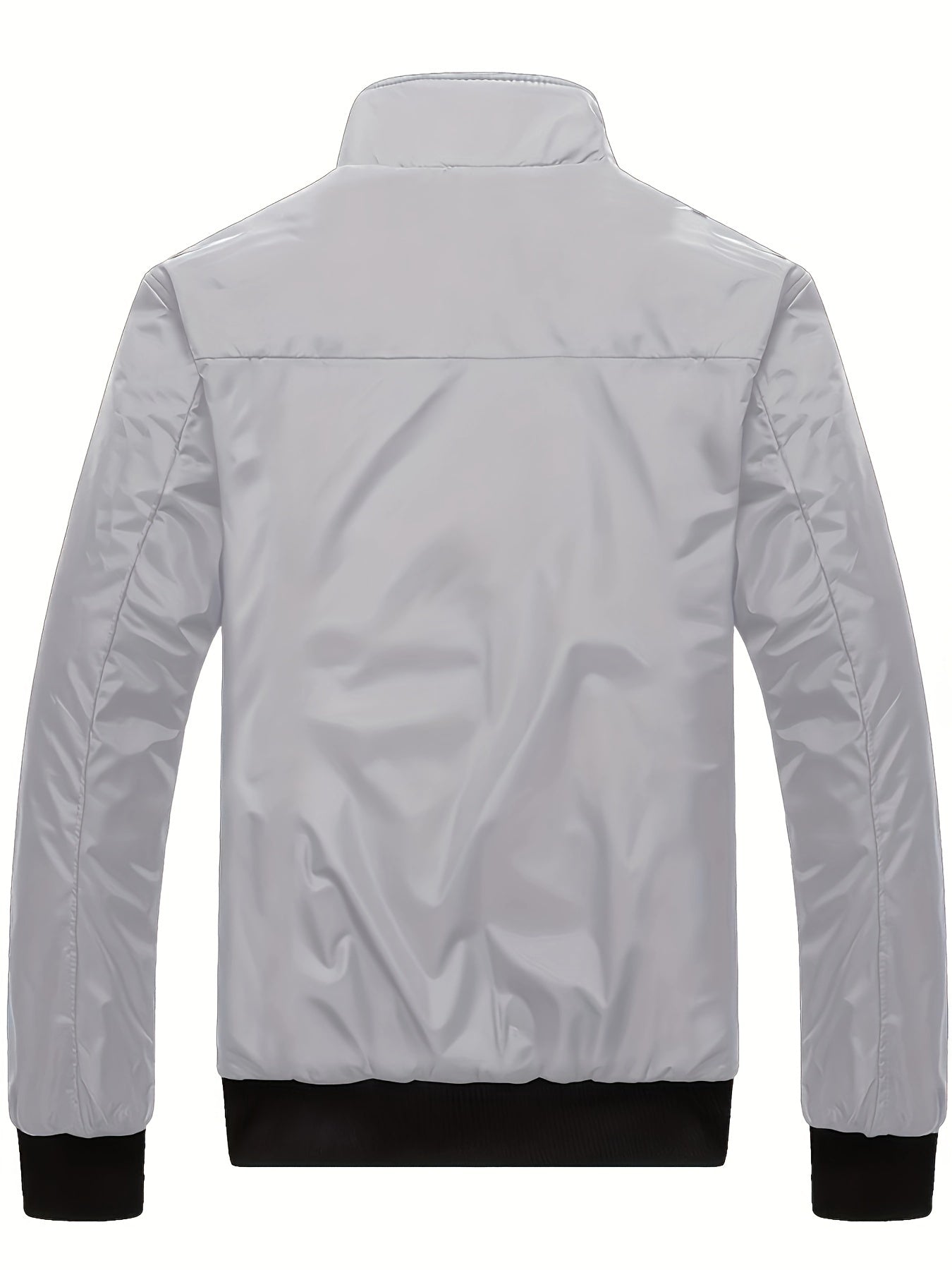 Men's Zip-Up Sports Jacket with Pockets