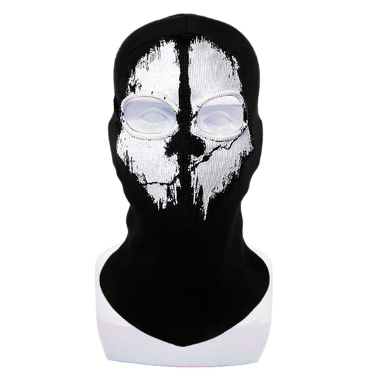 Halloween Ghost Headgear Outdoor Sunscreen Mask For Riding