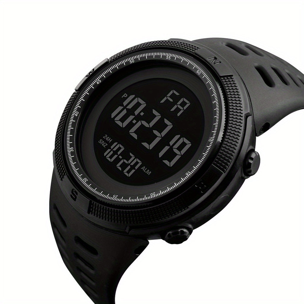 Men's Chronograph Electronic Watch Outdoor Sports Alarm Clock