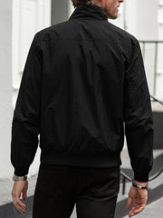 Men's Lightweight Windbreaker Sports Jacket for Spring Fall