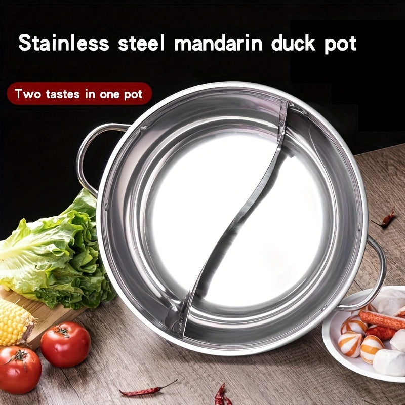 Stainless Steel Hot Pot Divider 30 33 02cm Sichuan Hotpot Shabu Pot