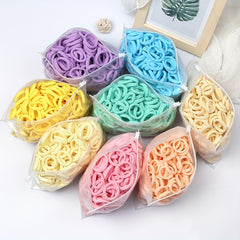 50pcs Solid Hairbands Elastic Hairbands Hair Accessories Bulk Hair Ties