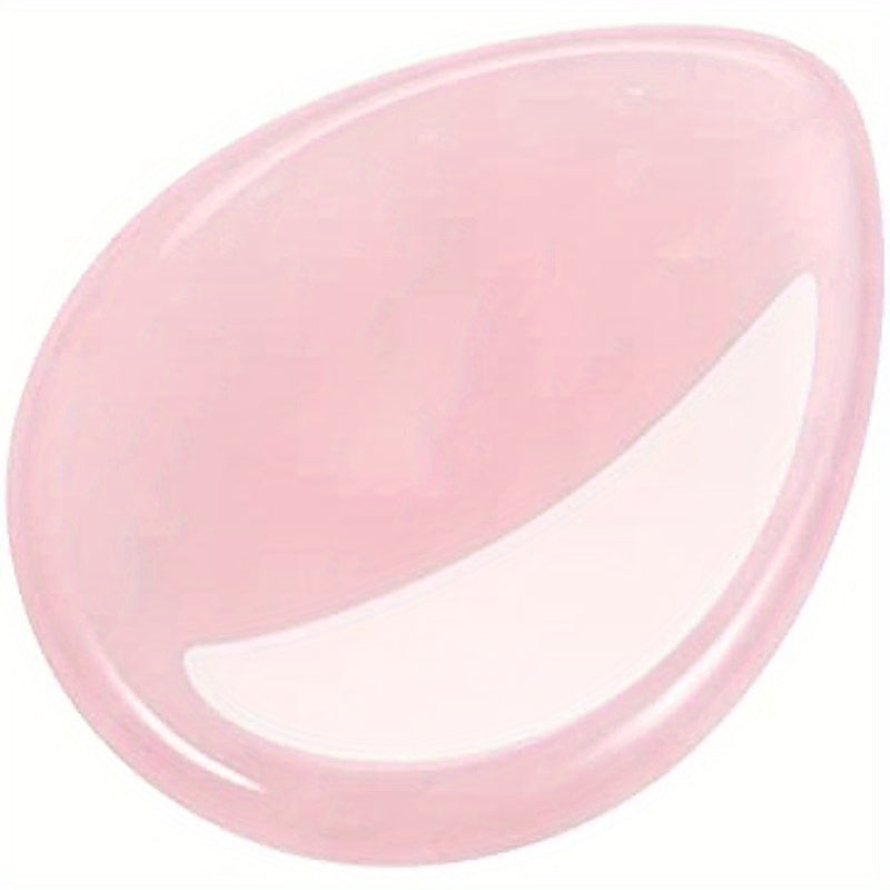 3pcs Rose Quartz Healing Crystals Worry Stones - Anxiety Stress Relief