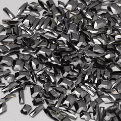 50 pcs Nail Rhinestones Hearts Butterflies DIY Nail Art Accessories