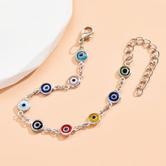 Men's Glass Eyes Protection Amulet Evil Eye Bracelet