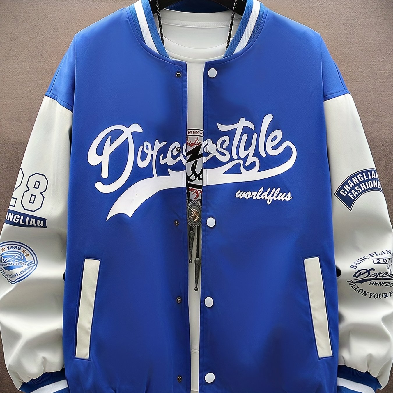 Men's Varsity Jacket Spring Fall Coat