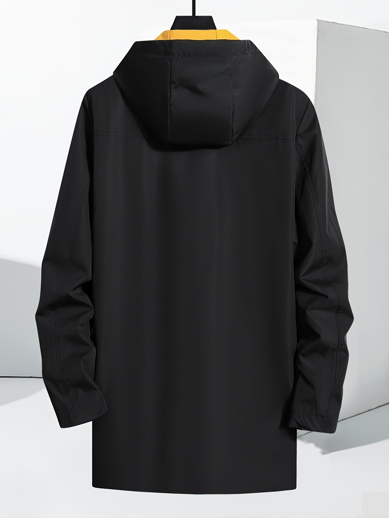 Men's Mid Length Casual Hooded Jacket