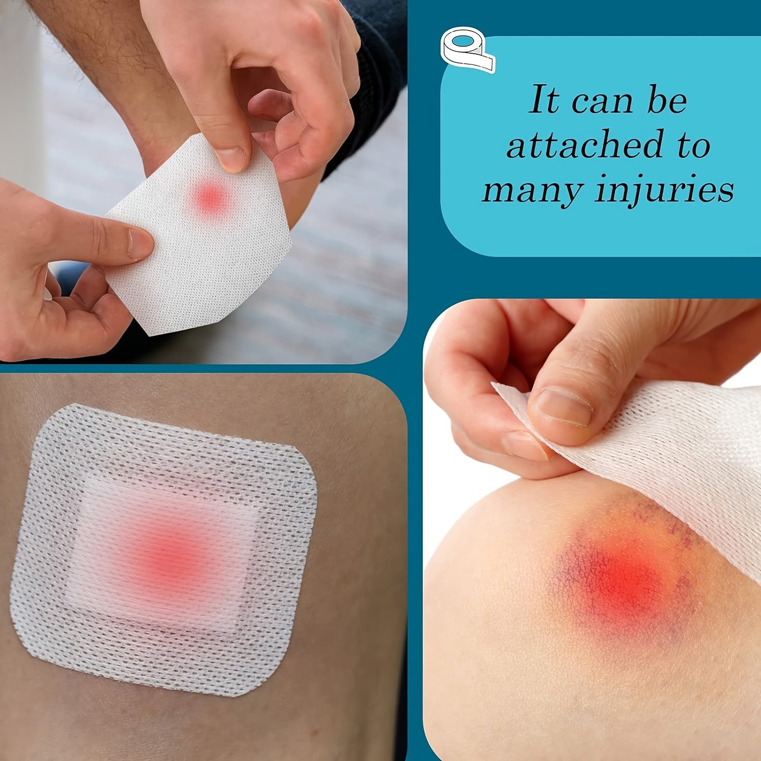 Non Woven Bandage Roll Stretch Tape 2" x 5 Yards