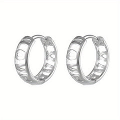 Dragon Stud Earrings & Men's Retro Ethnic Style Earrings