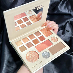 3-In-1 Eyeshadow Blush Highlighter Palette