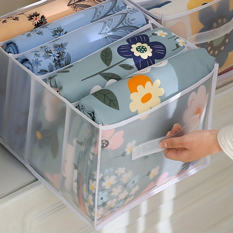 Fabric Storage Box for Clothes Quilts Linens Dustproof Organizer