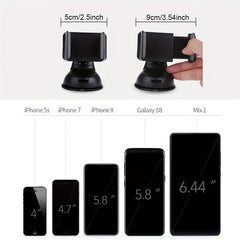 Universal 360 Rotating Phone Stand Car Holder for iPhone Smartphone