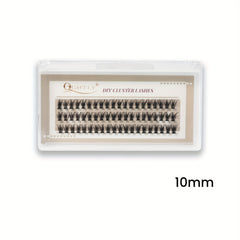 60Pcs DIY Eyelash Extensions 40P C Curling 10 12 14mm Fluffy & Long Cluster Fals