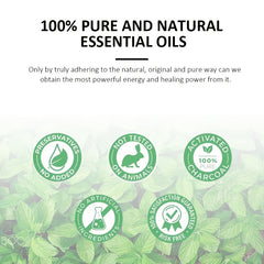100ml Peppermint Essential Oil 100% Natural for Massage Skin Care Aromatherapy