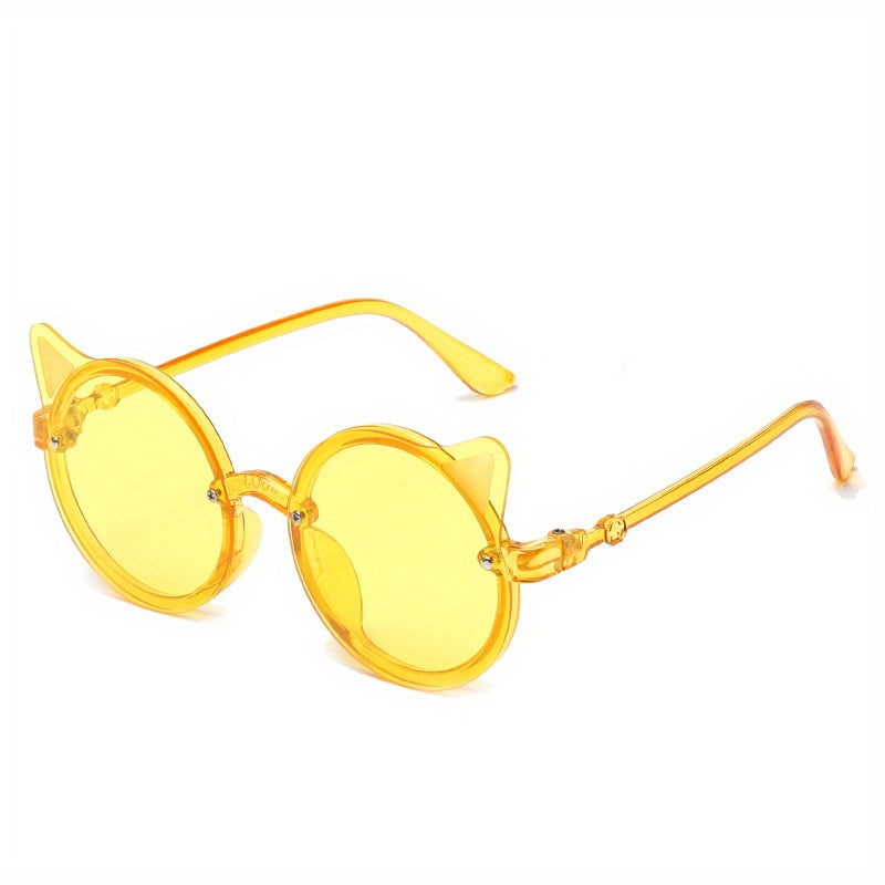 Cat Ears Sunglasses UV Protect Kids Accessories