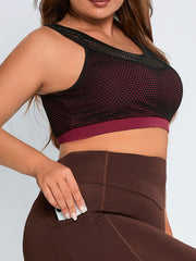 Colorblock High Stretch Yoga Bra