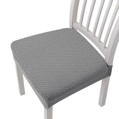 Plaid Jacquard Chair Cushion Cover Anti-slip Stool Cushion