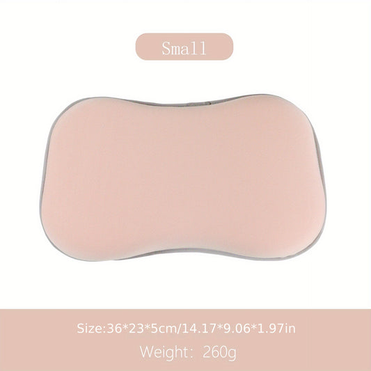 Kids Memory Foam Pillow Adjustable Height Neck Support Removable Washable