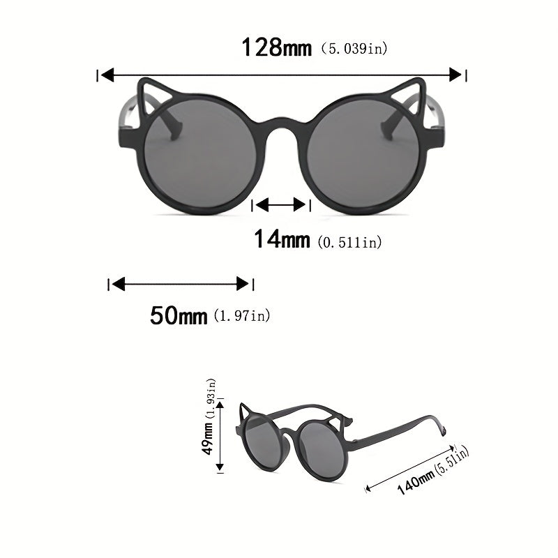 Cat Ear Sunglasses Gradient Lens Party Outdoor Boys Girls