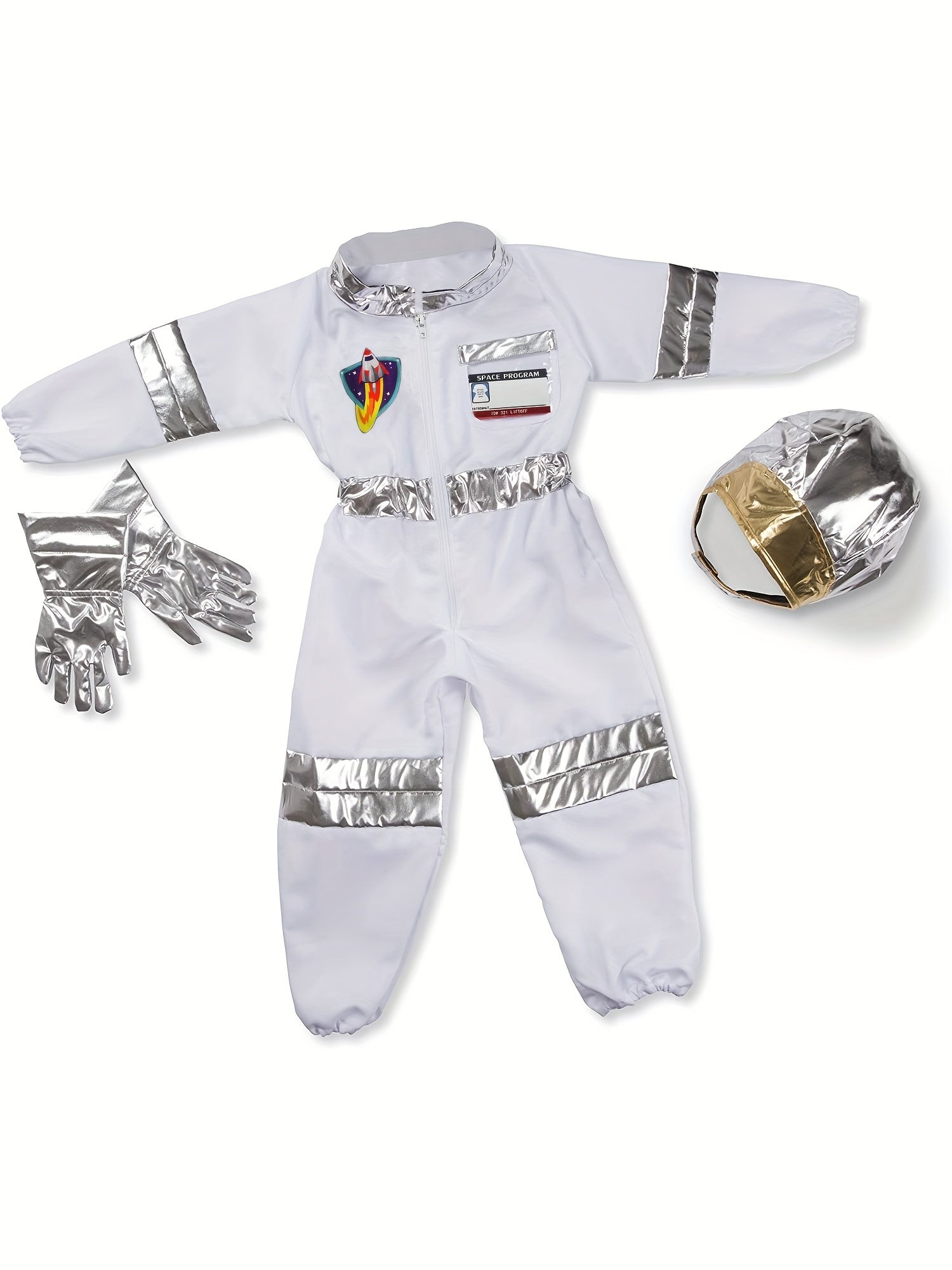 Kids Astronaut Costume Role Play Set with Accessories