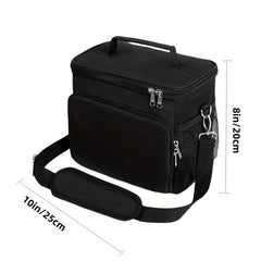 Leakproof Reusable School Lunch Bag with Shoulder Strap