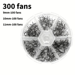 5D Fan-Shaped Premade Eyelash Fans for Salon Use