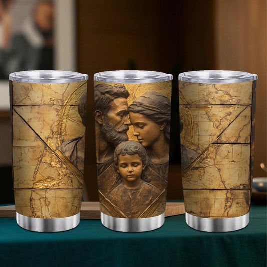 20oz Stainless Steel Vacuum Insulated Mug Holy Family