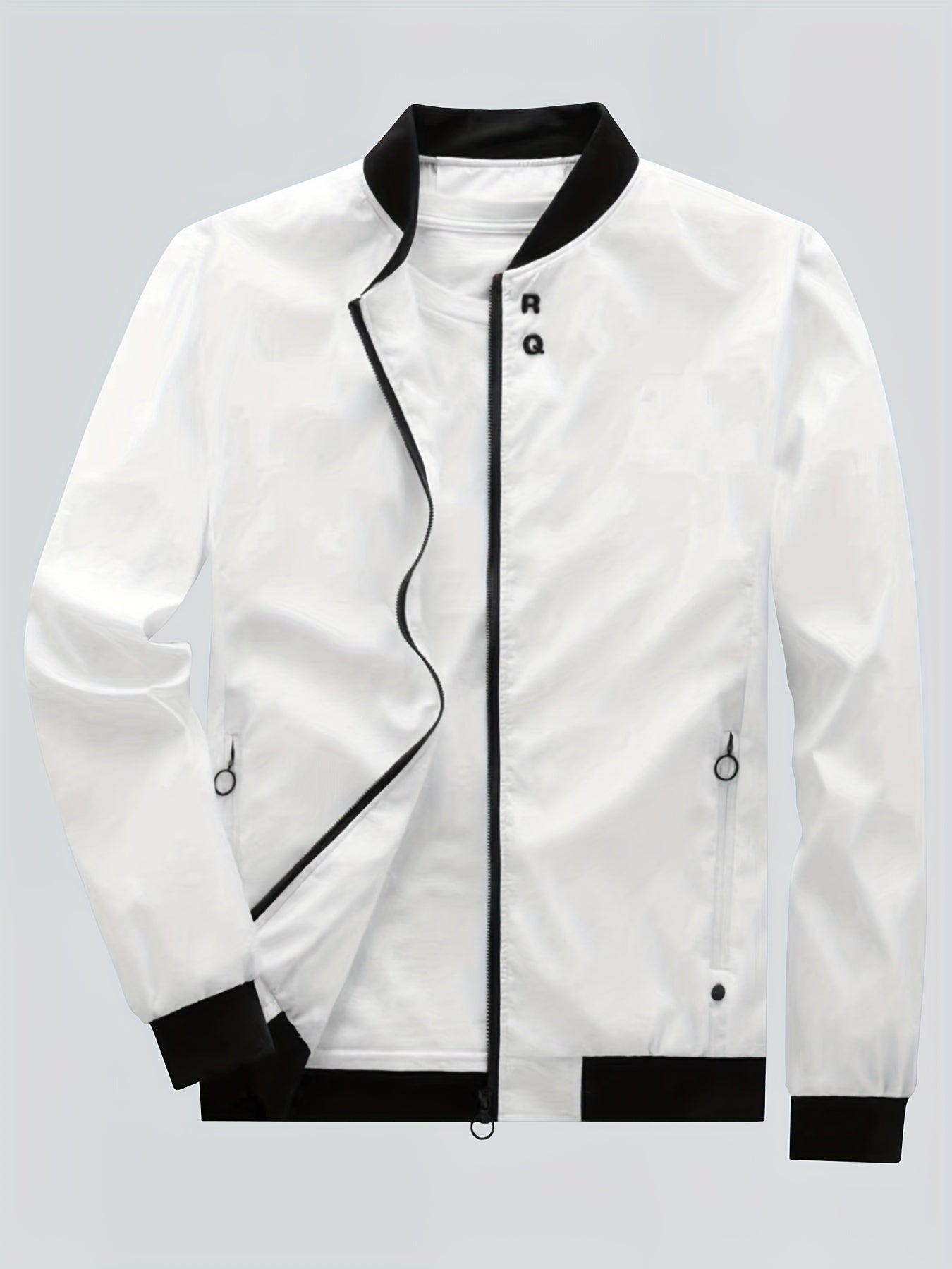 Men's Zipper Jacket Windbreaker Windproof Coat