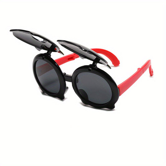 Boy's Silicone Polarized Sunglasses - Halloween Little Devil - UV400
