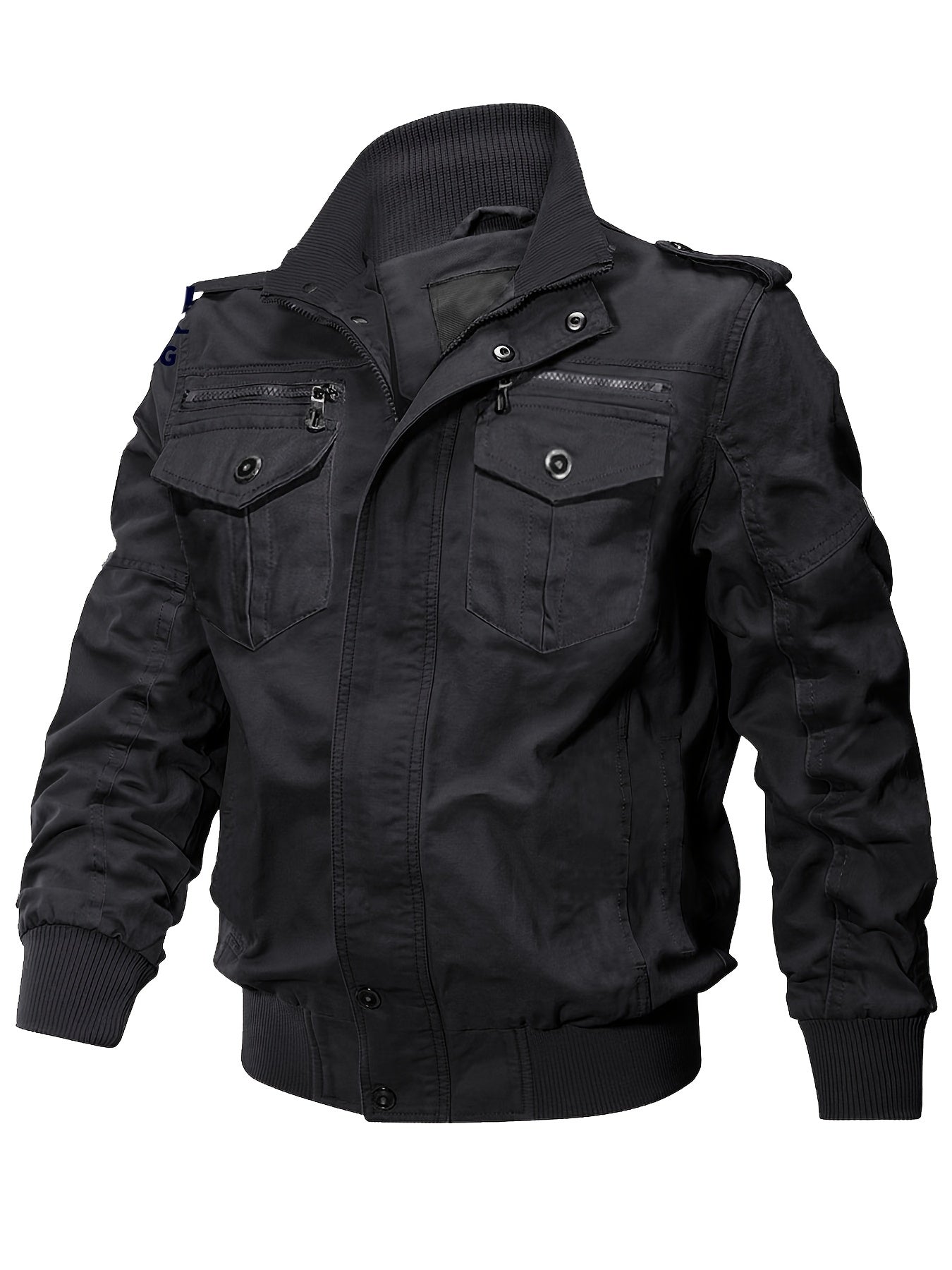 Men's Casual Winter Cotton Military Jackets Outdoor Coat Windproof