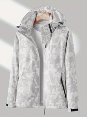 Men's Lightweight Waterproof Windbreaker Jacket Coat For Outdoors