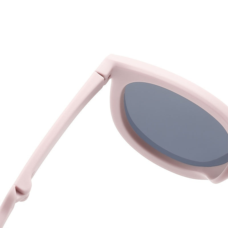 Girl's Polarized Sunglasses Soft Silicone Folding Sunglasses