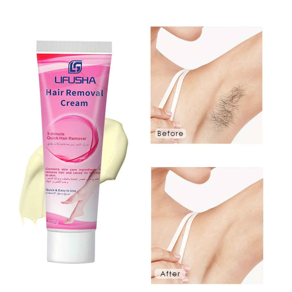 Hair Removal Cream 3mins Quick Painless Flawless Bikini Hair Remover